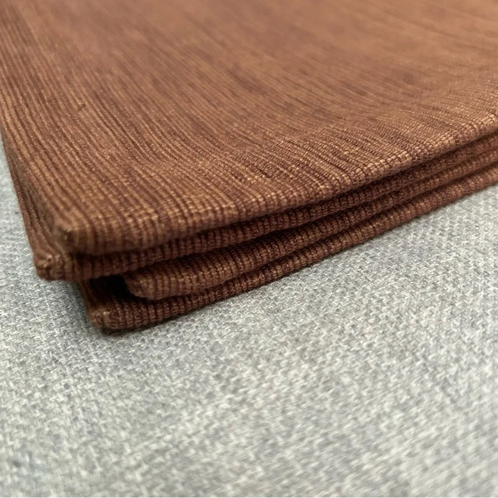 CRATE & BARREL 4-pcs Heavyweight Brown Textured Placemats #1125258A